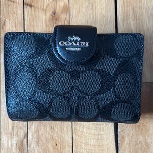Coach Black Wallet